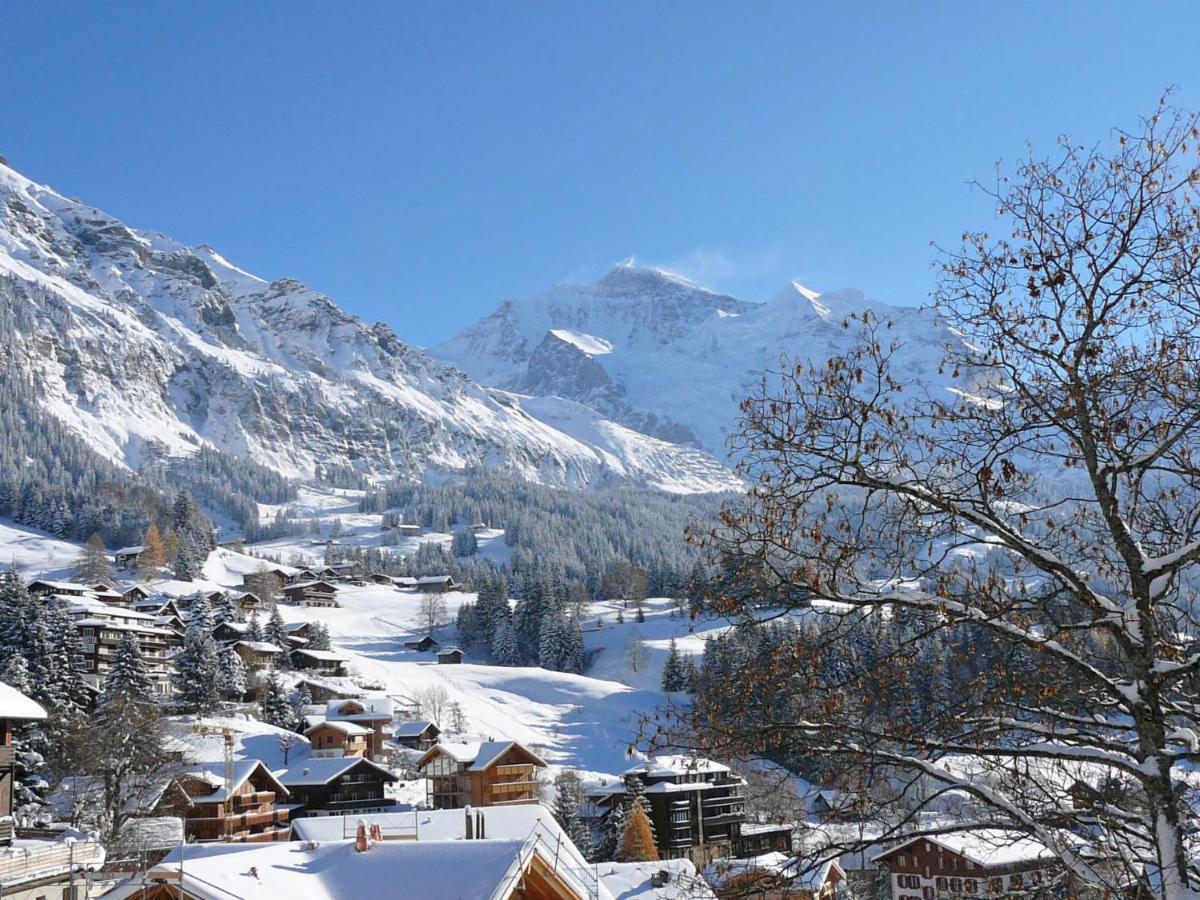 Apartment Panoramapark Soleil Haus D Apt 3 By Interhome Wengen Eksteriør billede