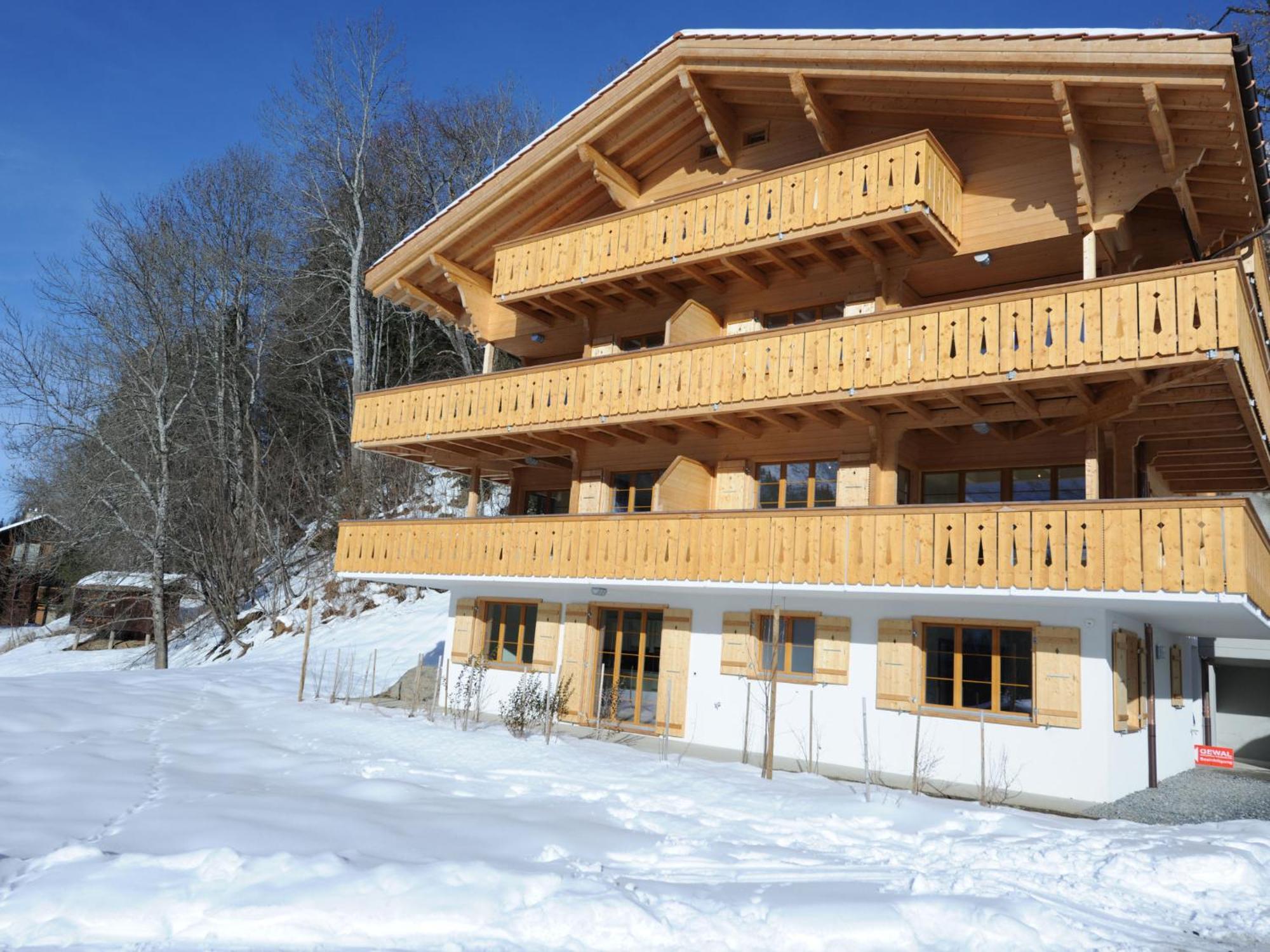 Apartment Panoramapark Soleil Haus D Apt 3 By Interhome Wengen Eksteriør billede